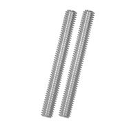 2 pz 304 Acciaio Inossidabile Filettatura Completa Vite Asta M14 Aste Completamente Filettate Borchie in Metallo Viti Filettate Borchie Lunghezza 40-500mm for Il Montaggio di Fissaggio(M14x200mm)