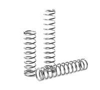 2 Pz 304 Molla di Compressione In Acciaio Inox Filo di Acciaio Diametro 1.6-1.8mm Diametro Esterno 18-25mm Molla di Pressione, 1.8x22x100mm