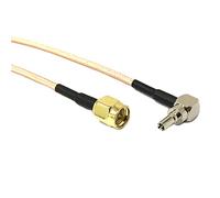 2 pz 3G Cavo Modem USB CRC9 Interruttore Ad Angolo Retto SMA/FME/F/TNC Maschio Femmina Treccia Adattatore RG316 Connettore del Cavo(SMA male,50cm)
