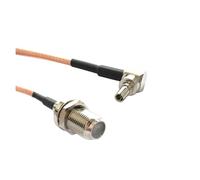 2 pz 3G Cavo Modem USB CRC9 Interruttore Ad Angolo Retto SMA/FME/F/TNC Maschio Femmina Treccia Adattatore RG316 Connettore del Cavo(F female,20cm)