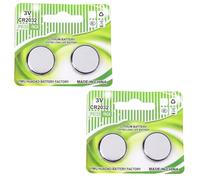 2 pz/4 pz 2032 Batteria a Bottone al Litio 3 V Alimentazione Multi Pack 2032 3V Batteria a Moneta al Litio Batteria Elettronica per Dispositivi Elet