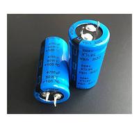 2 pz 4700uF 50 V CDE 381LX 22x45mm 50V4700uF Snap-in PSU Condensatore Elettrolitico In Alluminio Circuiti di controllo