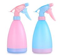 2 Pz 500 ML Spruzzino Nebulizzatore, Nebulizzatori Spray per Piante, Plastica Vuoto Acqua Bottiglie, Flacone Spray per Vuoto, per Giardino, Fiori Casa, Pulizia Della Cucina, Parrucchiere - Blu/Rosa