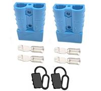 2 Pz 6-10 Calibro Blu Batteria Connettore Rapido 50A 12-36V Batteria Collegamento Rapido Scollegare Batteria Scollegare Cavo Rapido Kit Spina