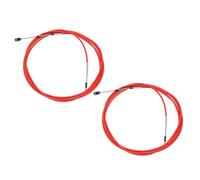 2 Pz 600cm 20FT 33C/3300 Cavo di Controllo Acceleratore Cambio Marittimo Rosso