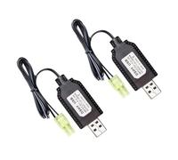 2 pz 7,2 V JSTS/SM2.0 2P Connettore USB Cavo di ricarica NIMH Batteria per auto e giocattolo