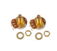 2 Pz A500K/B500K Chitarra Pentole Albero Potenziometro Volumi Cono Chitarre Elettriche Controllo Pentole Elettriche