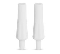 2 Pz Accessori per Tiralatte, Bianco Materiale PP Accessori per Parti Adattatori per Tubi per Tiralatte Adatti per Spectra Synergy Gold Spectra Dual