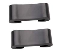2 Pz Acciaio Lingua Tamburo Martello Resto Mazzuole Staffa Bacchette Drum Stick Pad Strumenti Musicali Accessori
