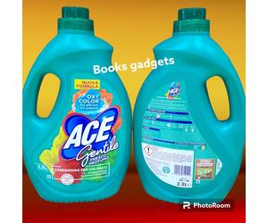 2 pz Ace Gentile Candeggina Bucato Capi Delicati e Colorati Fresco Profumo 2,3Lt