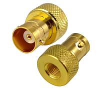 2 PZ Adattatore Coassiale RF SMA Maschio A BNC Femmina Connettori RF Placcato Oro