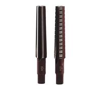 2 pz Alesatori Set Acciaio al carbonio ad alto tenore Metrico Codolo cilindrico Alesatore grezzo Mano Morse alesatore conico Alesatore HSS Utensili da taglio Morse(MT2#)