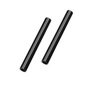 2 pz Alluminio 15 millimetri Camera Rails Rod Con Filettatura Femmina Interno Per DSLR 15mm Cage Handle Rods