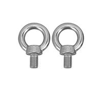 2 Pz Anello di Sollevamento Bullone a Occhiello M16/M18/M20 Marine Grade Anello Vite Bulloni di Sollevamento Occhio Dado(M16)