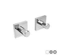 2 PZ APPENDIABITI MOD HOTEL MAISON Spazzolato cm 5 x h 5 x 4.5