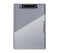 2 pz Appunti Ufficio Doppio Strato Apertura Laterale Catenacci Tiene Con Custodia for Penna Infermieristica Cartella Forniture for per Scuola, Ufficio(Dark Gray)