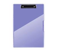 2 pz Appunti Ufficio Doppio Strato Apertura Laterale Catenacci Tiene Con Custodia for Penna Infermieristica Cartella Forniture for per Scuola, Ufficio(PURPLE)