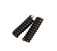 2 pz Arco Elastici In Gomma for Le Donne Ragazze Filo del Telefono Legami Dei Capelli Anello A Spirale Bobina Hairbands Porta Coda di Cavallo Accessori(Style B- black)