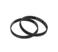 2 pz Aspirapolvere Cinghia di Trasmissione Timing 2M-142-6 Perimetro 142mm Larghezza 6mm Denti 71 Trasportatore sincrono for Uso Domestico Pezzo di Ricambio