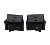 2 Pz Auto AC 6A/250V 10A/125V 2 Pin 2 Posizioni ON/OFF Rocker Switch KCD1
