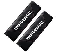 2 Pz Auto Cintura Di Sicurezza Cuscinetti Per Chevrolet Traversata Fibra Di Carbonio Pelle Spalla Protettiva Copertura Morbida Traspirante Auto Interno Auto Accessori Guida Confortevole