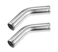 2 Pz Auto OD 2"Lungo 6" Tubo Intercooler Tubo Aspirazione Curva Gomito 45 Gradi