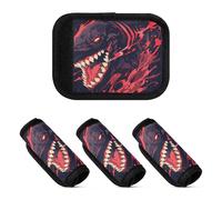 2 pz bagagli maniglia Wrap Bloody Ocean Swift Graphic Art elastico identificatore bagagli per borsa da viaggio bagagli valigia
