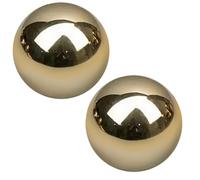2 pz Baoding Balls Esercizio Palle per le mani 1.5 Ottone Cinese per Esercizi a mano Alleviare lo stress Feng Shui Ornamenti Meditazione