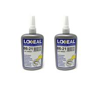 2 Pz Bloccante rapido Loxeal 83-21 da 10ml per metalli