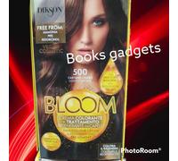 2 pz BLOOM Dikson Tintura Capelli Trattamento Rigenerante N°500 Castano Chiaro