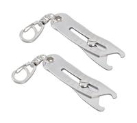 2 Pz. Bulloni Dimensioni Finder Portachiavi Dado Bulloni Calibro Filo Identificatore Strumento Verifica Per Misurazioni Accurate Portatile Fai Da Te Controllo Filo