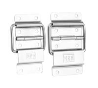 2 pz Caso di Aria/Volo Porte Scatole for Attrezzi Armadi Supporto Cerniera Cerniere for Mobili Accessori Scatola di Accessori Strumento Ferramenteria E Attrezzi(37x38mm 2PCS)