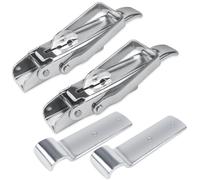 2 PZ Chiusure eccentriche con sicurezza chiusura sponda per rimorchi auto