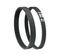2 Pz Cinghia Di Trasmissione Ad Ingranaggi 210-3-M-6/210-3-M-8 Perimetro 210mm Larghezza 6/8mm Denti 70 Ricambio Per Aspirapolvere Transfer Belt Cinghia(2 x Width 8mm)