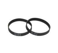 2 Pz Cinghia Trasmissione Ad Ingranaggi 2M-140-6 Perimetro 140mm Larghezza 6mm Denti 70 Trasportatore Sincrono Pezzo Ricambio Aspirapolvere Cinghia Trasmissione Gomma