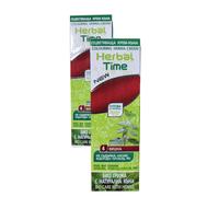2 pz Colore naturale per capelli Henné Henna N°4 Ciliegia 'Herbal Time' 75 ML