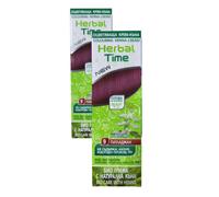 2 pz Colore naturale per capelli Henné Henna nr.9 Melanzana 'Herbal Time' 75 ML