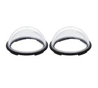 2 Pz Compatibile For Insta 360 X4 Air Lens Protezioni Di Plastica/Lente In Vetro Temperato Copertura Della Protezione For X4 Aria Accessorie(Tempered glass)