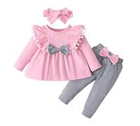 2 Pz Completino Bambina Set Body Estiva Neonato Estate Vestiti Outfit per il Tempo Libero Festa Casual Completo Mare Idee Regalo Nascita
