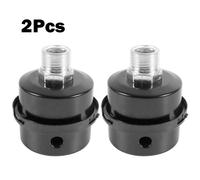 2 pz compressore aria/filtro metallo filtro di aspirazione/silenziatore marmitta