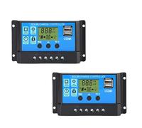 2 pz convertitore solare 30A regolatore di carica solare (30A)