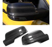 2 pz Copertura Specchio Laterale Auto per Dodge Ram 1500 TRX 2019 2020 2021 2022 2023, Genuine Fibra di Carbonio Specchietto Retrovisore Caps