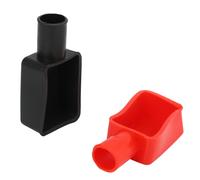 2 Pz Coperture Positive E Negative Per Batteria Auto Manicotti In Gomma Batteria