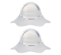 2 Pz/coppia per Argento Silicone Correttore Capezzolo Estrattore a Forma di Petalo Indossabile Invaginazione Soffitto Piatto Incasso Dispositivo di Aspirazione