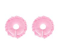 2 Pz Cuscino Per Testa e Collo Cuscino Massaggiante Per Il Collo Poggiatesta a Cuscino Per Il Riposo Del Viso Viaggiare Cuscino Di Sostegno Peluche Corto Terme