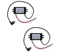 2 pz DC 12V a 5V USB C Buck Converter 3A 15W Type-C ad angolo retto Step-Down convertitore regolatore di tensione adattatore convertitore di potenza auto impermeabile
