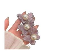 2 pz Elastico Filo Telefonico Legami Dei Capelli Delle Ragazze Donne Farfalla Fasce for A Spirale Bobina di Gomma Coda Cavallo Testa Corda Accessori for(Purple)