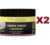 2 PZ FACE COMPLEX CREMA FANGO RASSODANTE SALE MARINO E BAVA DI LUMACA 500ML