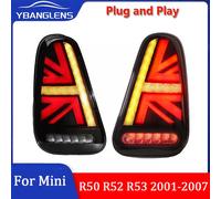 2 pz Fanale posteriore a LED per BMW Mini Cooper R50 R52 R53 2001-2007 Accessori Modificati Auto Union Jack Styling Gruppo luce posteriore