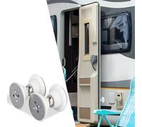 2 Pz Fermaporta Magnetico per Porta Camper Esterno con 2 Modi Installazione, Adesivo Forte e Viti per Rimorchio, Scomparti di Barche, Cargo